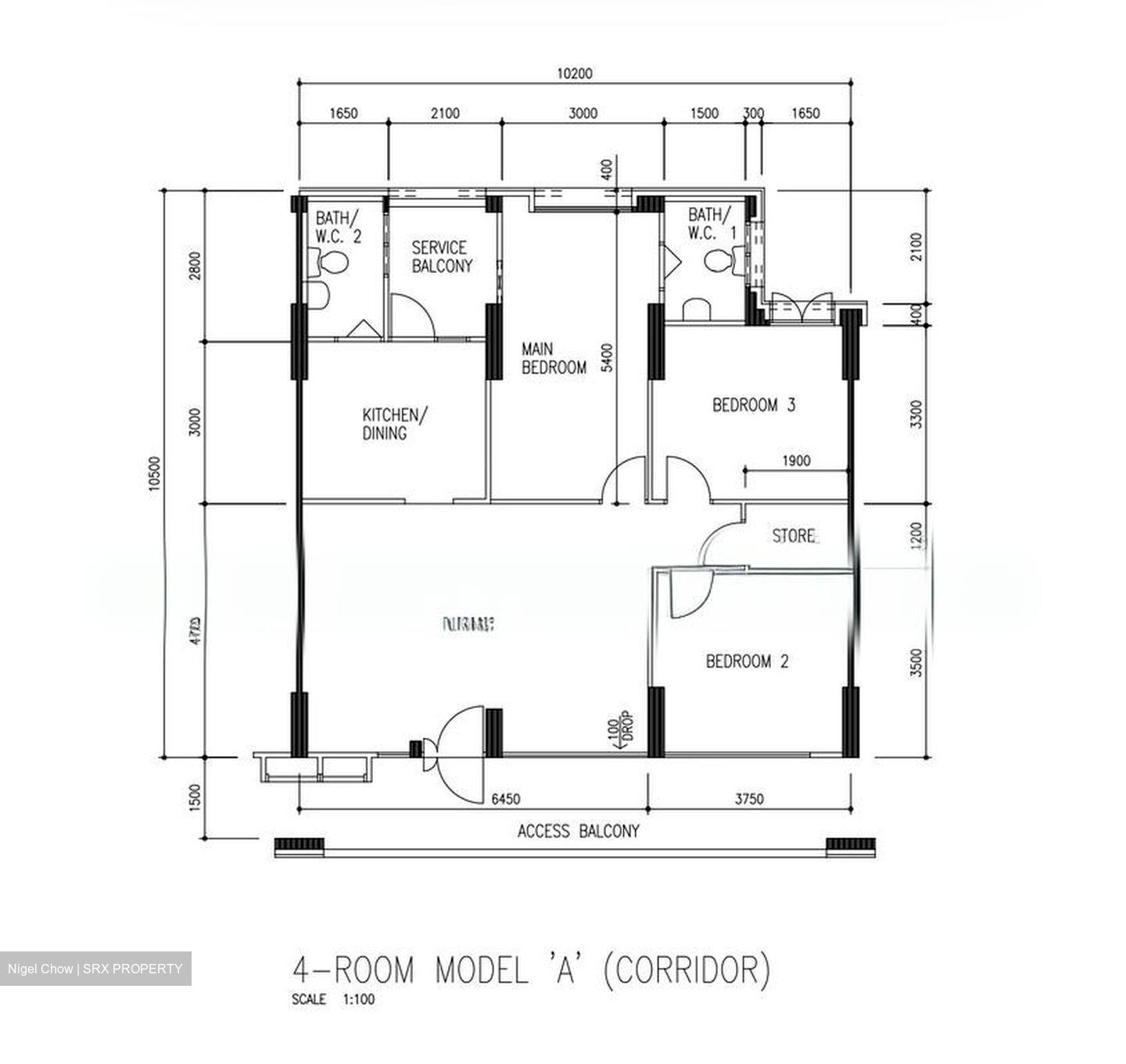 Blk 722 Woodlands Avenue 6 (Woodlands), HDB 4 Rooms #560271081